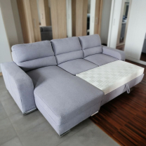 Sedací souprava NIKO | 165x250 cm | LEVÁ | rozkládací + úložný prostor | VÝBĚR TKANIN