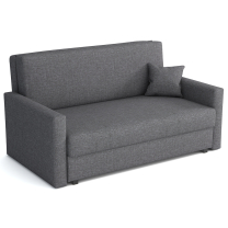 Pohovka VIVA III SMART | 153 cm | rozkládací + úložný prostor | crown 20 šedočerná