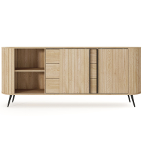 LOVI c | komoda 196 2D3S | 196 cm | dub cremona