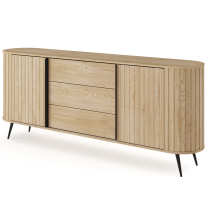 LOVI c | komoda 196 2D3S | 196 cm | dub cremona