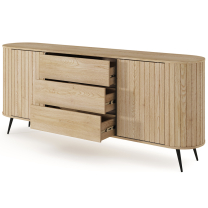 LOVI c | komoda 196 2D3S | 196 cm | dub cremona