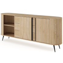 LOVI c | komoda 196 2D3S | 196 cm | dub cremona