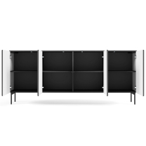 MUTI c | komoda 195 4D | 195,2 cm | černá