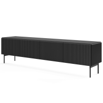 MUTI c | TV stolek RTV 195 | 195,2 cm | černá