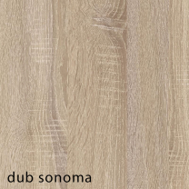 Obývací stěna DALLAS s | sestava CH | 3 díly | 234 cm | sonoma