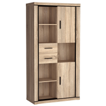 Obývací stěna DALLAS s | sestava CH | 3 díly | 234 cm | sonoma