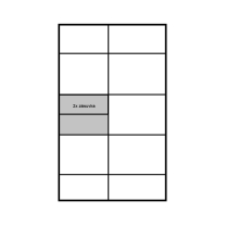 Obývací stěna DALLAS s | sestava CH | 3 díly | 234 cm | sonoma