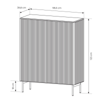 MUTI k | komoda 2D | 98,6 cm | kašmír