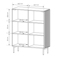 MUTI k | komoda 2D | 98,6 cm | kašmír