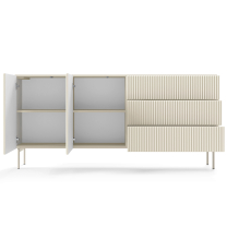 Obývací stěna MUTI A | 3 díly | kašmír