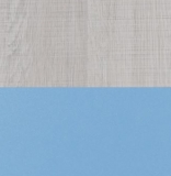Tenus - šatní skříň SZ2D - modrá