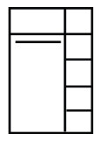 Inez Plus - šatní skříň 1 - 150 cm - jasan tmavý/jasan