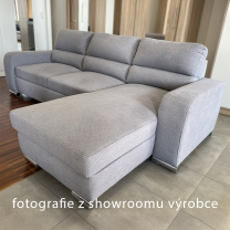 Sedací souprava NIKO | 250x165 cm | PRAVÁ | rozkládací + úložný prostor | VÝBĚR TKANIN