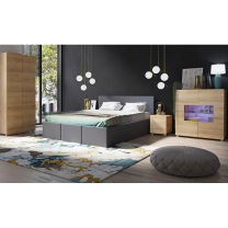 Calabrini - dvoulůžko 160 - soft 29 - grafit