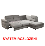 Sedací souprava Salsa Trend + taburet + 3x polštář