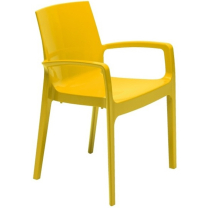 Jídelní křesílko Cream - giallo