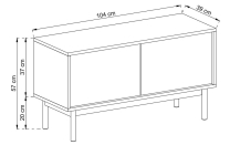 Basic - TV stolek BRTV104