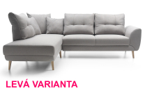 Sedací souprava STAY - 250x212 - rozkládací + úložný prostor - VÝBĚR TKANIN