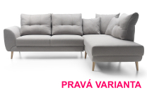 Sedací souprava STAY - 250x212 - rozkládací + úložný prostor - VÝBĚR TKANIN