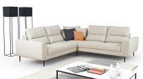 Sedací souprava QUATTRO - 265x265 - rozkládací + úložný prostor - VÝBĚR TKANIN