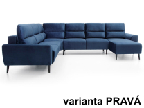 Sedací souprava BOSCO U2 - 270x340x170 - rozkládací + úložný prostor - VÝBĚR TKANIN