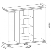 KORA a | šatní skříň KS2 | andersen