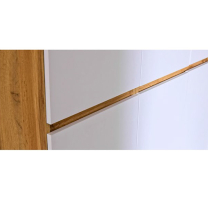 Arca w | skříň AR1 | 80 cm | dub wotan/bílá