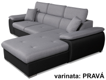 Sedací souprava Sorento - PRAVÁ - šedá  SKLADEM 1 ks