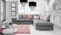 Sedací souprava Fano - 291x245 cm - nerozkládací + bez úložného prostoru - VÝBĚR TKANIN