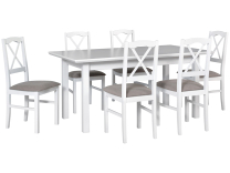 Rozkládací jídelní stůl Wenus 5 L S - dýha - 160/240x90 cm