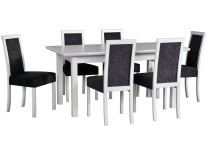 Rozkládací jídelní stůl Wenus 5 L S - dýha - 160/240x90 cm