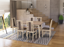Rozkládací jídelní stůl Oslo 5 - 140/180x80 cm