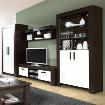 CEZAR m | TV stolek 15 | 120 cm | milano/crem