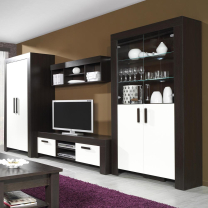 CEZAR m | TV stolek 15 | 120 cm | milano/crem
