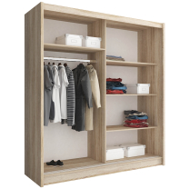 Skříň MAJA I - 180 cm - bílá