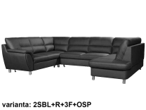 Sedací souprava Amigo OSP/L+3F+R+2SBP/L