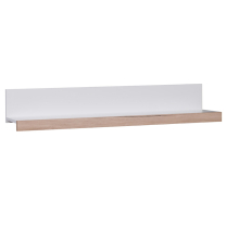 OVIEDO | závěsná police | 135 cm | bílá/san remo světlé