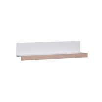 OVIEDO | závěsná police | 100 cm | bílá/san remo světlé
