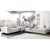 Sedací souprava Chrome L | PRAVÁ | rozkládací | VÝBĚR TKANIN