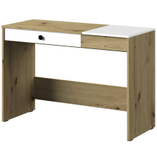 Nero | psací stůl 10 | mat |  artisan/bílá/černý úchyt