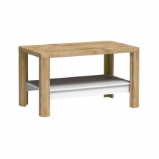 Livinio - konferenční stolek L13 - ribbeck/bílá lesk