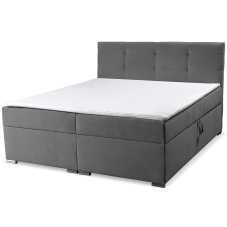 Dvoulůžko boxspring LOFF + rošt + matrace + topper | 180x200 | VÝBĚR LÁTEK