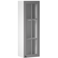 Linea | horní skříňka W40S P | PRAVÁ | šedá
