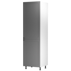 Linea | dolní skříňka D60ZL pro vestavnou lednici | PRAVÁ | šedá