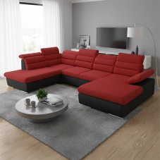 Sedací souprava GRECO II U | 230x356x194 | rozkládací + úložný prostor | VÝBĚR TKANIN