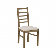 Jídelní židle LIMA | masiv | VÝBĚR TKANIN | dub lefkas