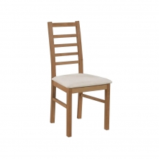 Jídelní židle LIMA | masiv | VÝBĚR TKANIN | jasan světlý