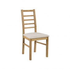 Jídelní židle LIMA | masiv | VÝBĚR TKANIN | kraft zlatý