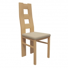 Jídelní židle TADEUSZ | masiv | VÝBĚR TKANIN | kraft zlatý