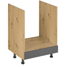 LANGEN šp | dolní skříňka D60ZK PUSH OPEN pro vestavnou troubu | 60 cm | SOKL v CENĚ | artisan/šedá